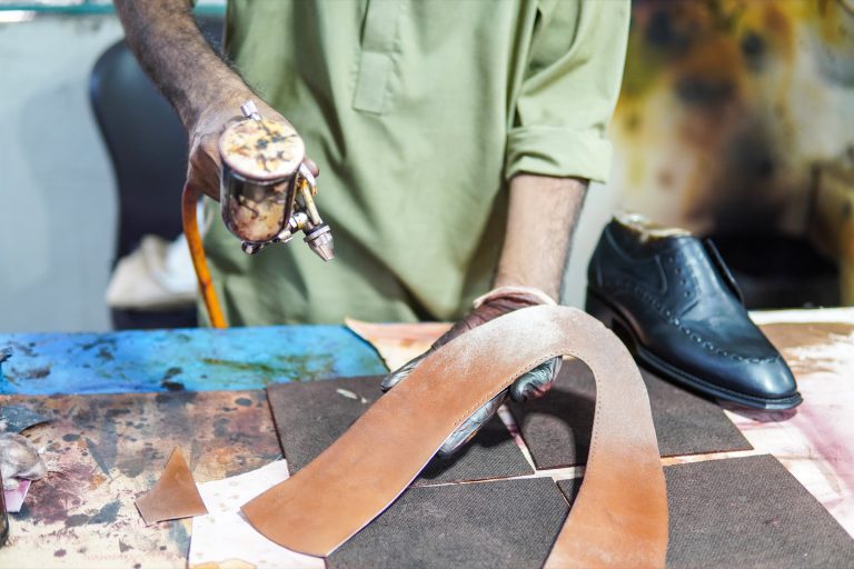 Lasting and assembly of footwear uppers