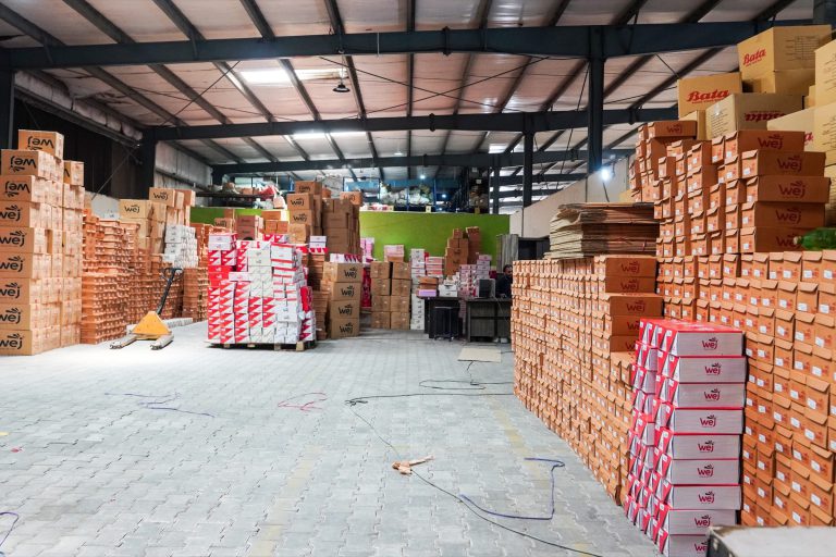 Retail-ready packaging and finished goods warehouse