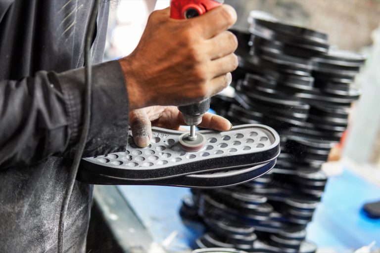Sole and insole production