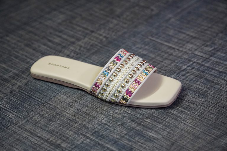 Finished footwear produced by Spartans Global
