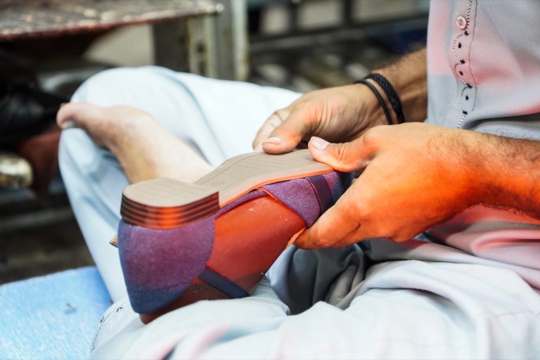Lasting and assembly of footwear uppers