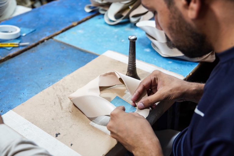 Lasting and assembly of footwear uppers