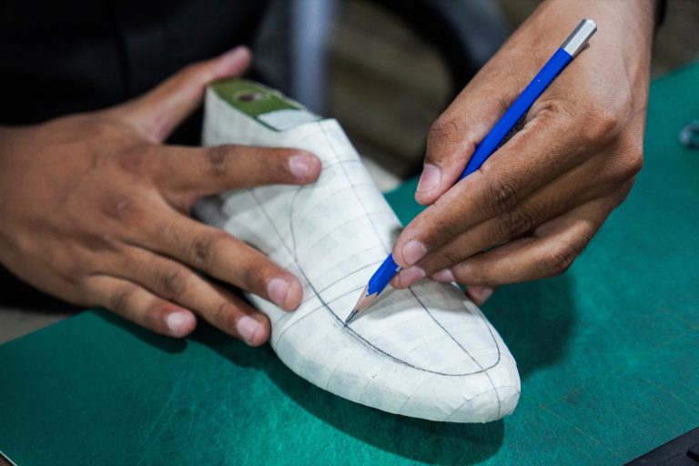 Footwear design and pattern development