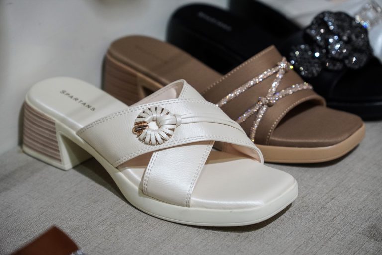 Finished footwear produced by Spartans Global