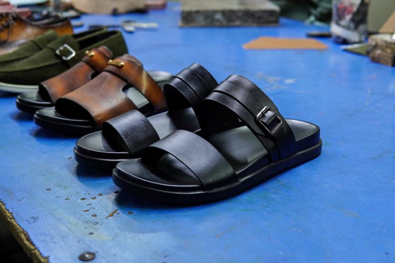 Finished footwear produced by Spartans Global