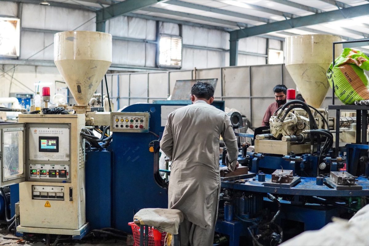 Sole and insole production