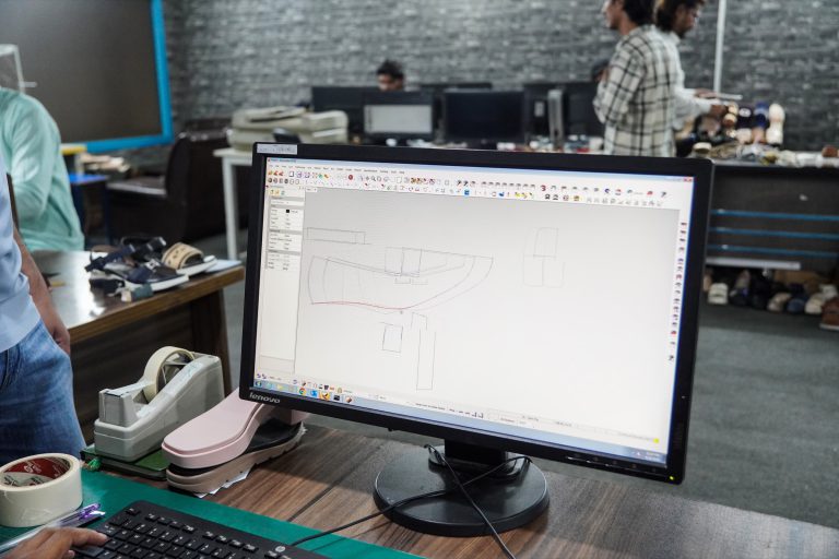 Footwear design and pattern development