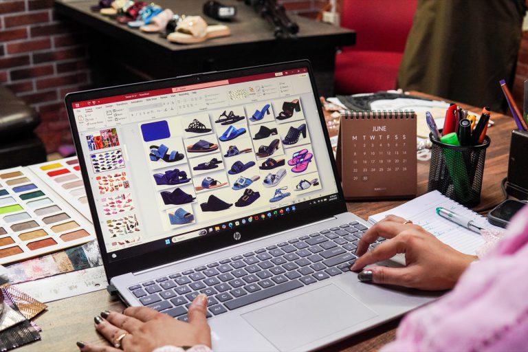 Footwear design and pattern development