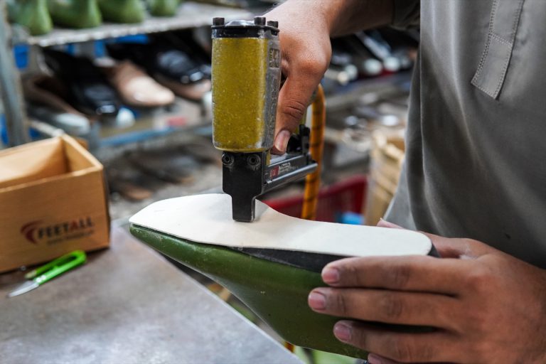 Lasting and assembly of footwear uppers