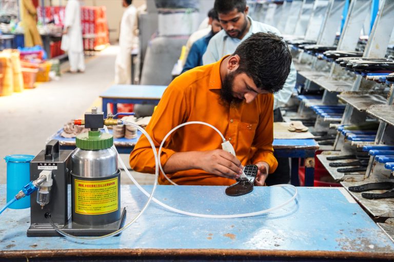 Lasting and assembly of footwear uppers