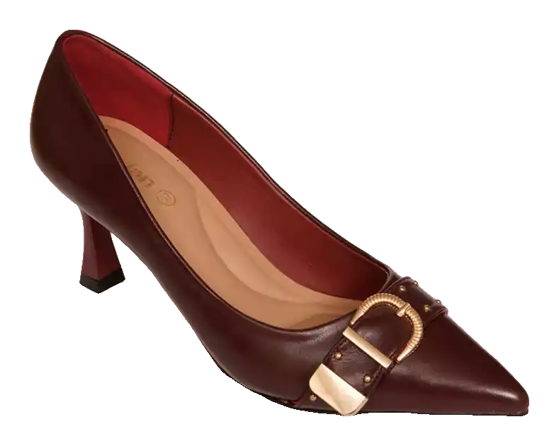 Women Belle Buckle Heels 8108206