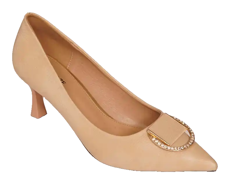 Women Belle Buckle Heels 8108220